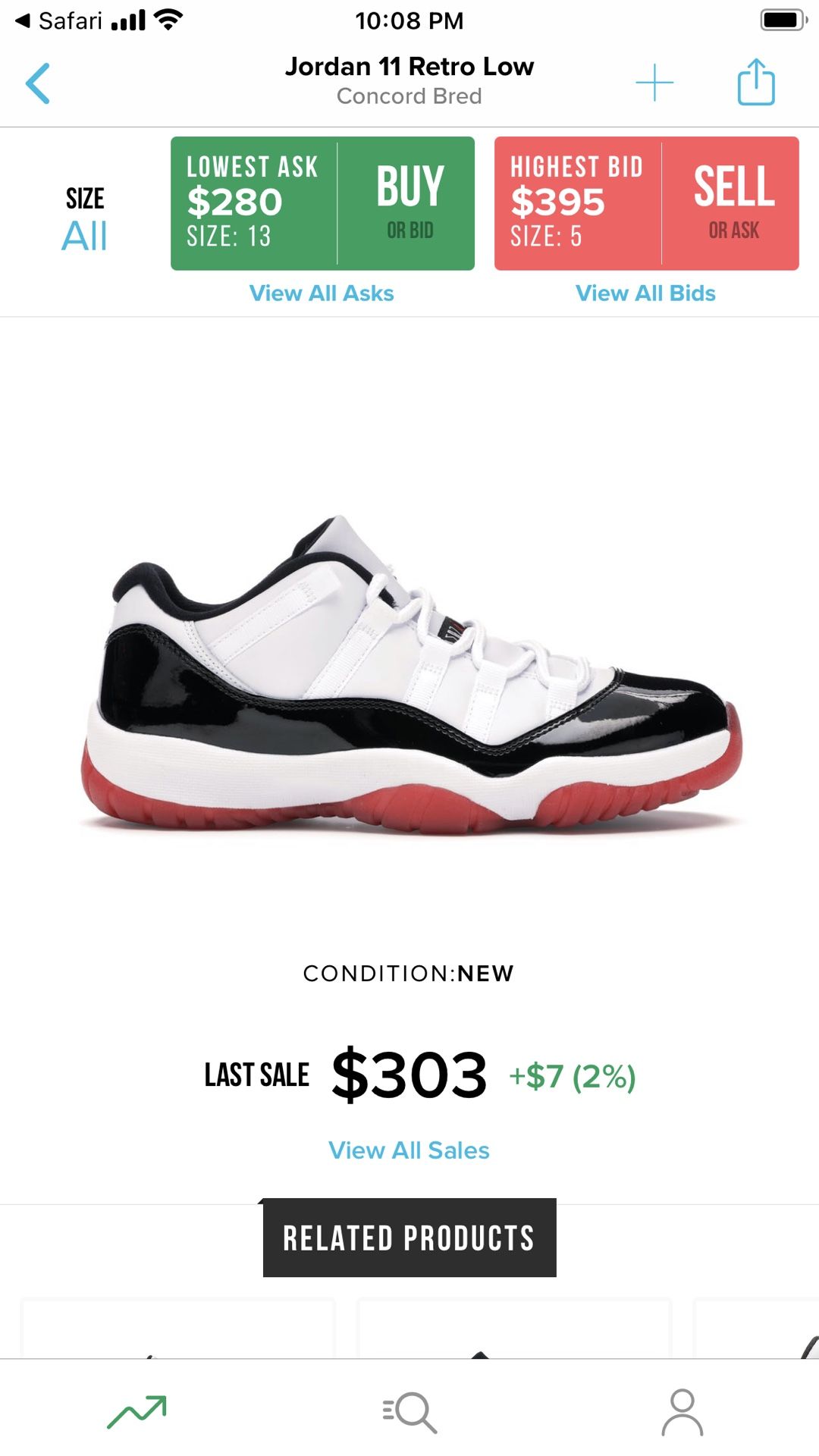Jordan 11 concord bred low
