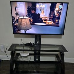 Visio Smart TV Led 4k  49in With Table Stand