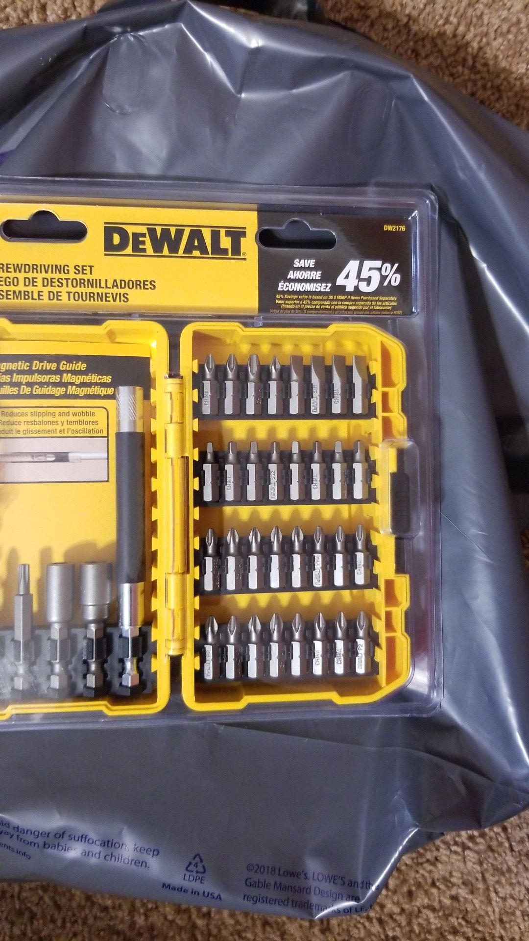 Dewalt Screwdiving Set