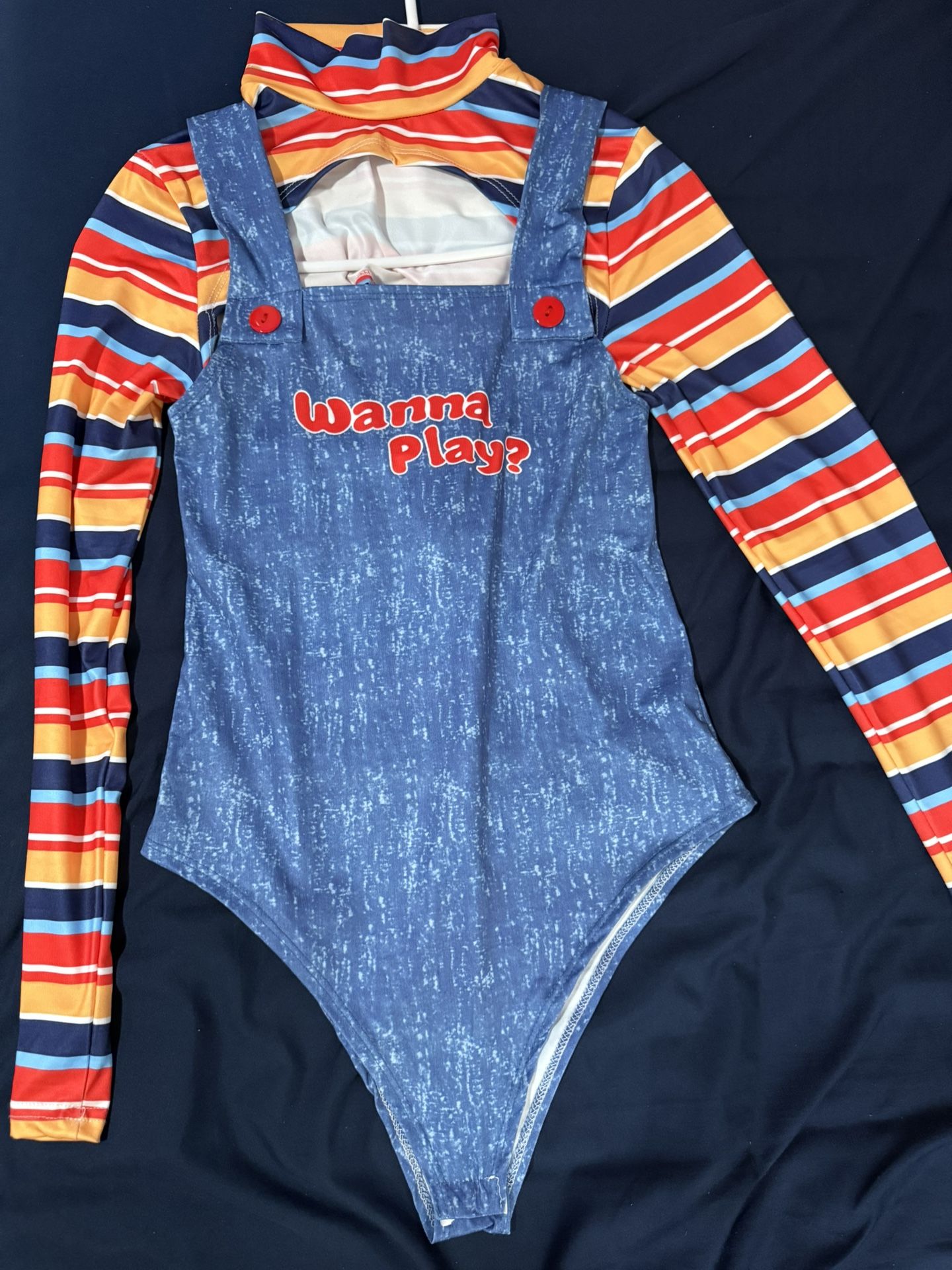 Womens 2 Pc Chucky Costume
