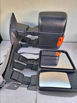 08-16 Ford F250 F350 F450 F550 Super Duty Tow Mirrors Espejos Retrovisores