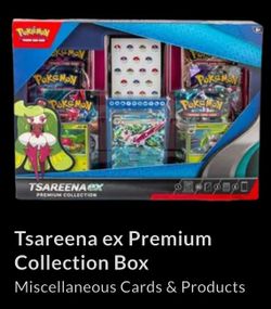 Pokémon Tsareena ex Premium Collection Box