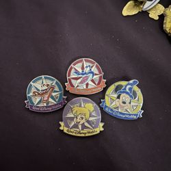 4 Walt Disney World Hidden Mickey Pins!
