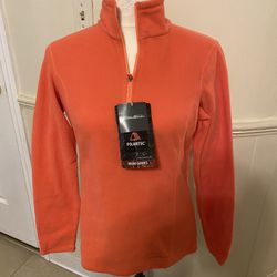 NWT Woman’s Eddie Bauer Fleece Pullover With 1/4 Zipper Size Small 