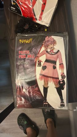 HALLOWEEN pink doll