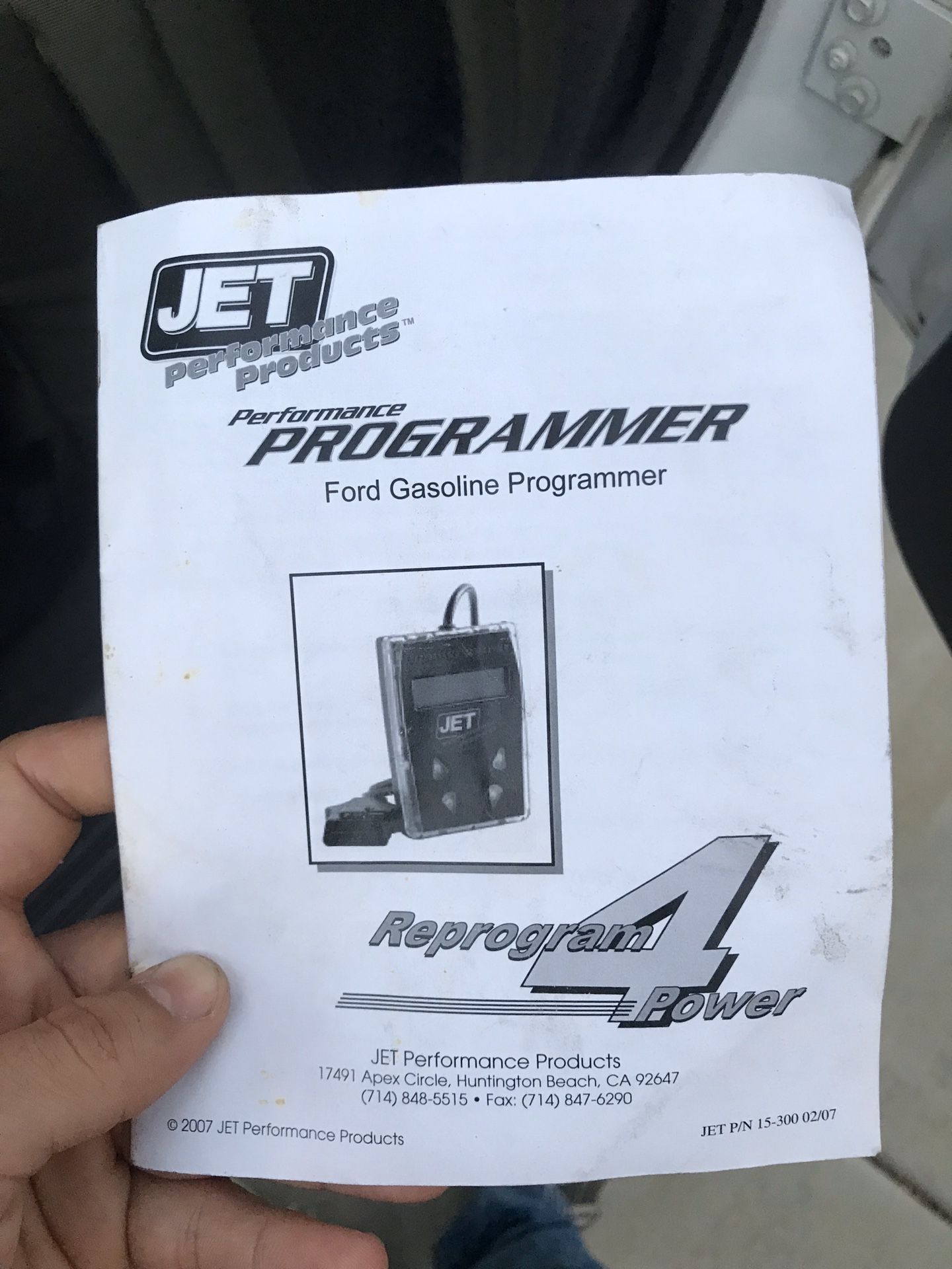 Ford jet programmer