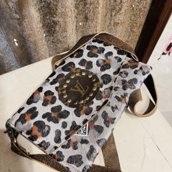 New Leather Fringe Crossbody 