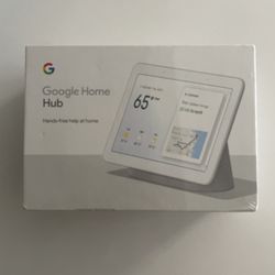Google Home Hub 7” Touchscreen Display - Brand New