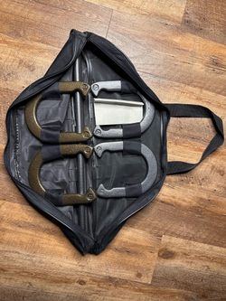 REAHOISY Steel Horseshoe Set,