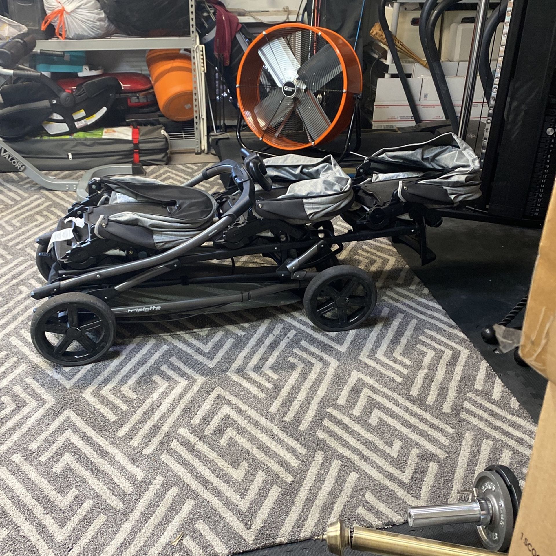 Peg Perego Triple Stroller