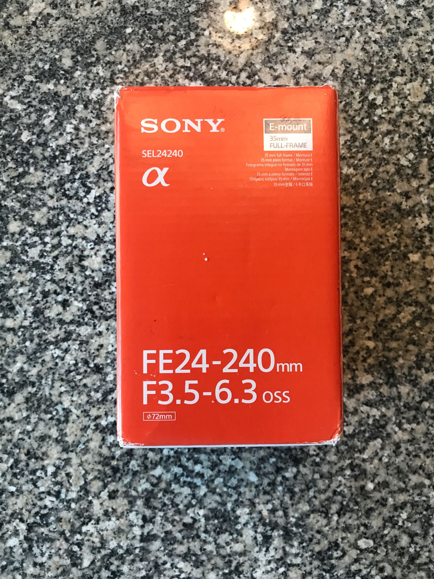 Sony SEL24240 lens