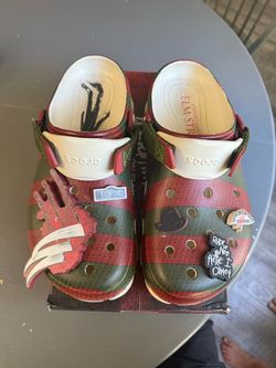 Limited edition Nightmare on Elm Street Croc Collab