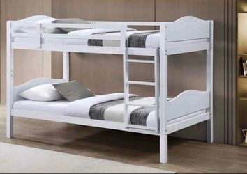 Bunk Bed twin and twin not including mattress