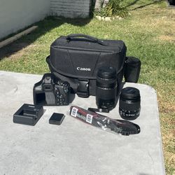 Canon Rebel T7 + Packaging