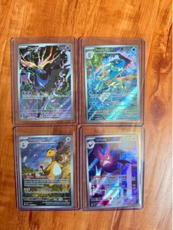 Pokemon chaos rising illustration rare 4 cards