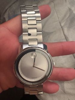 Movado Bold Stainless Steel Watch