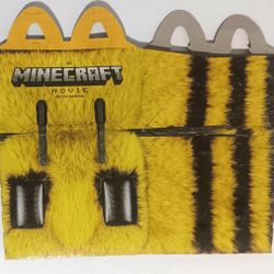 HAPPY BEE HAPPY MEAL BOX | MINECRAFT MOVIE | MCDONALDS 2025