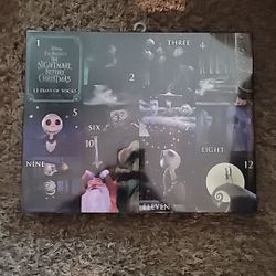 12 Days Of Nightmare Before Christmas Socks