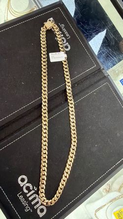 26in Cuban link chain 14k