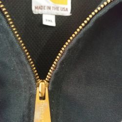 CARHARTT SIZE 3X ZIP UP HOODED JACKET