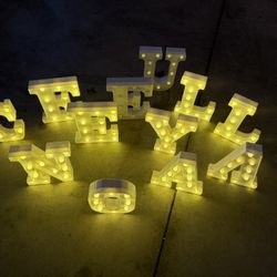 Mini Marquee Letters 