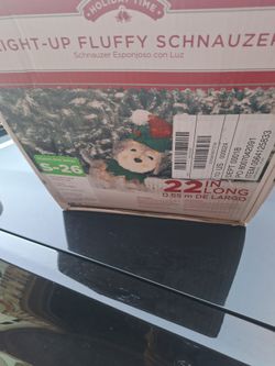 Christmas light up puppy