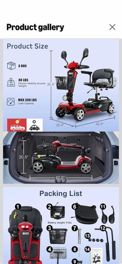 Hooverfly T4 mobility scooter