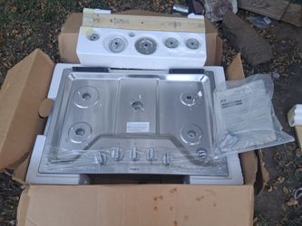 Gas stove top