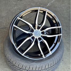 Velsen 533-M 17 inch Wheels Tires 17x7.5 5x112 +40 Rims Tires Finance Available