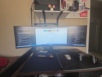 ASUS ROG  49' 144hz ultrawide gaming and work monitor 3840x1920  XG49VQ