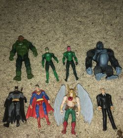 Dc comic 3.75 action figures