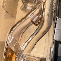 Strap Open Toe Low Heels 