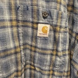 Carhartt Men’s 2XL Button Up Shirt 