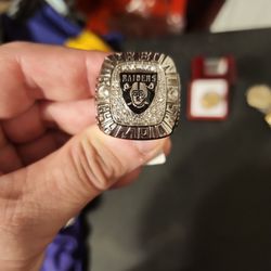 Raiders Unofficial Replica Ring. Ring Only