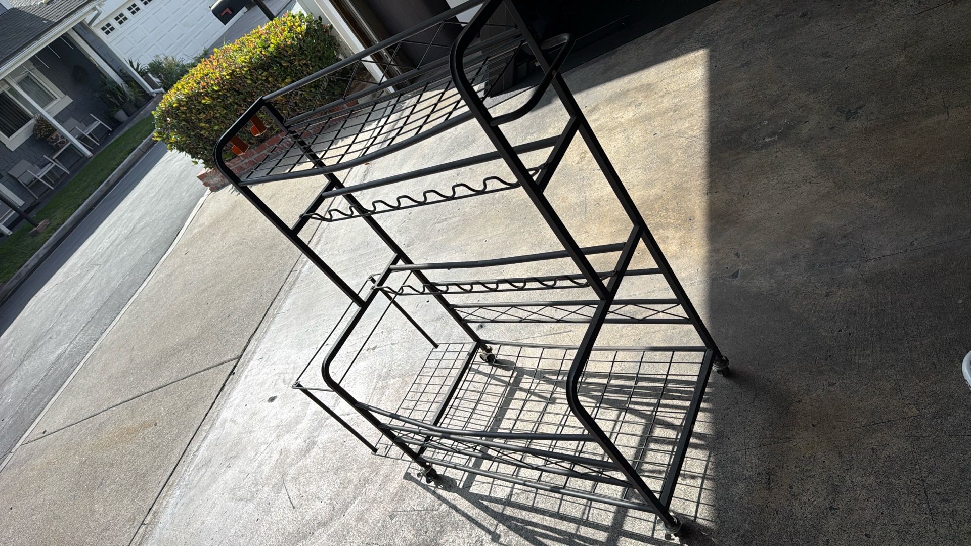 Exercise equipment rack