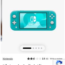 Nintendo Switch Lite Turquoise 