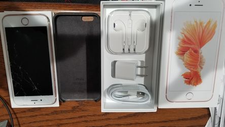 Tmobile iPhone 6s 128GB cracked screen