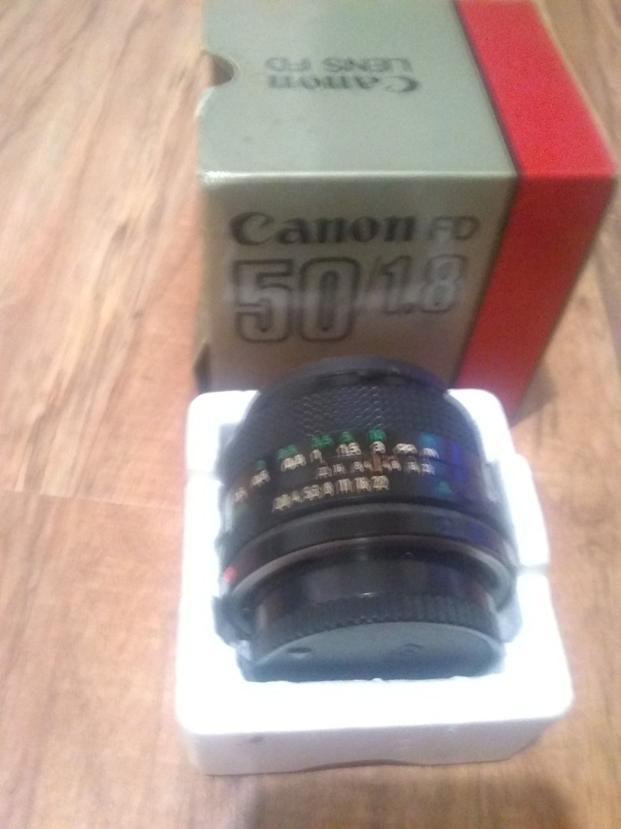 Never used Canon Lense