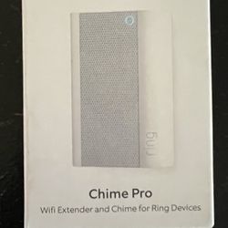 Brand New Sealed Ring Chime Pro