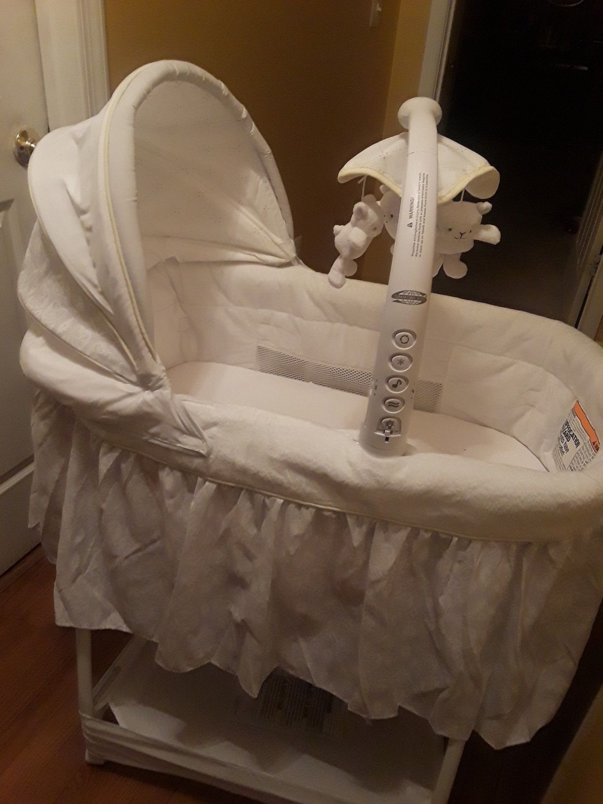 Baby little crib only 4 months old