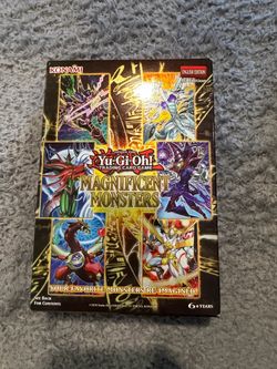 Yugioh magnificent monsters trading cards