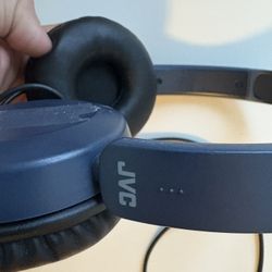 JVC Wired Headphones with Mic – 3.5mm Jack 