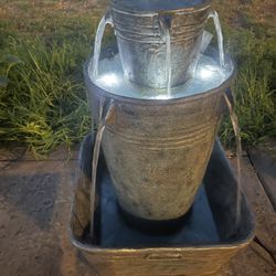 Waterfountain With Lights 