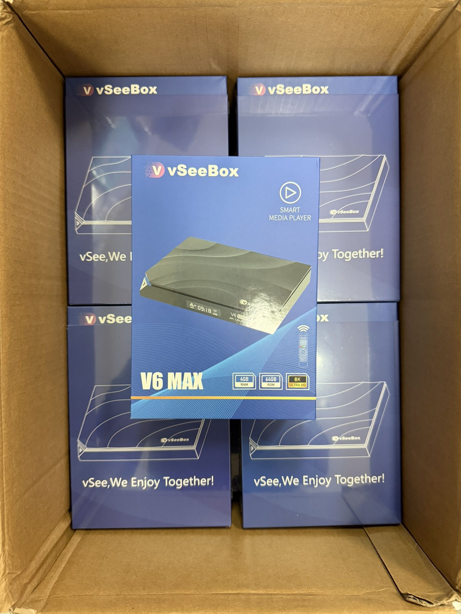 VSEEBOX V6 MAX V6 PLUS ELITE MINI ELITE ULTRA SUPERBOX BRAND NEW SEALED AUTHORIZED SELLER
