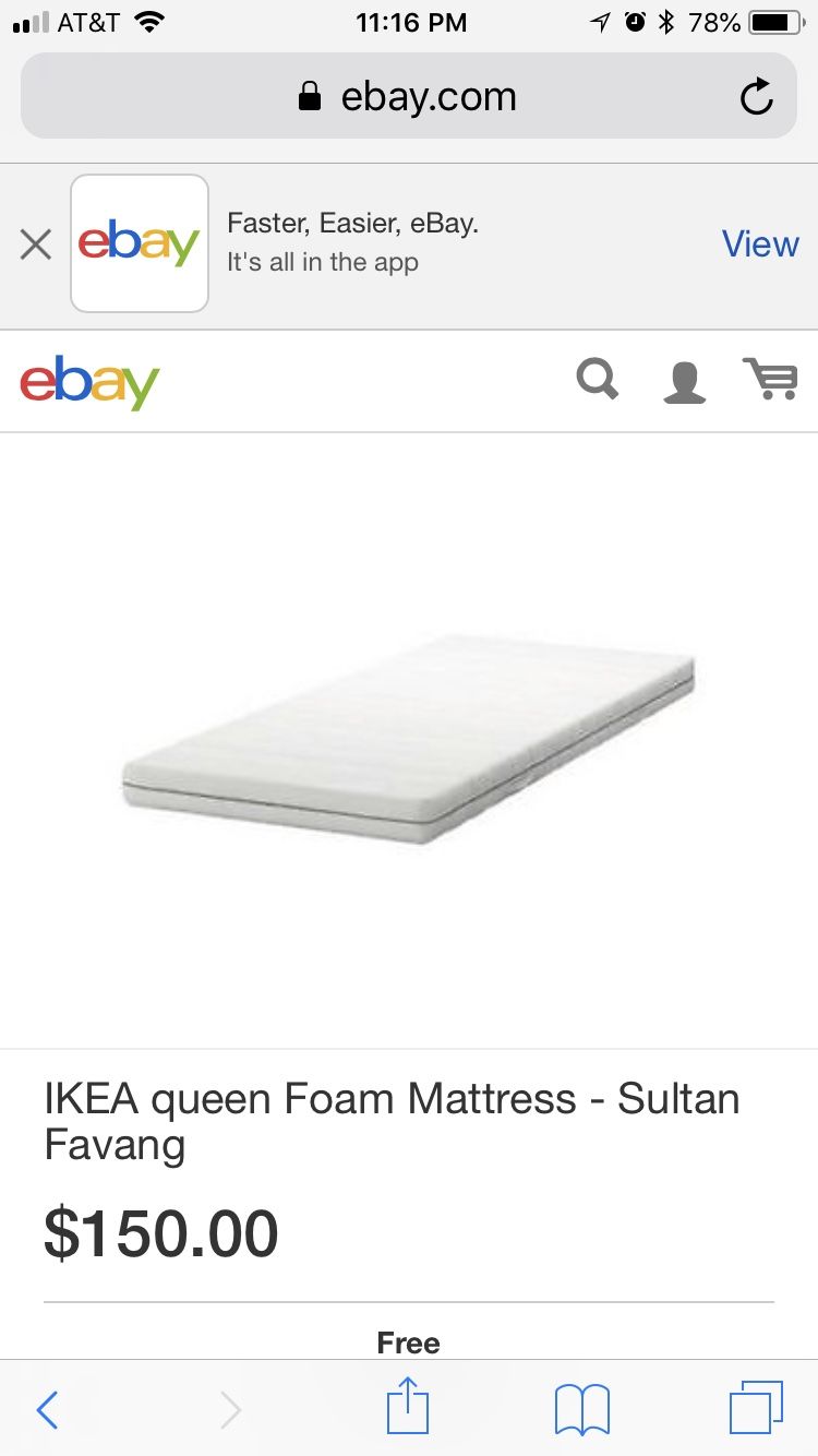 Sultan Favang IKEA Mattress - Full