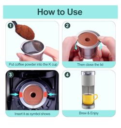 Stainless Steel Reusable keurig K Cup