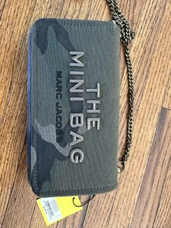 Marc Jacobs The Mini Bag Camo Purse Shoulder