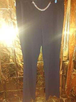 NYCC Women's Dress Pants / Slacks Black & Gold Brand New Without Tags. 