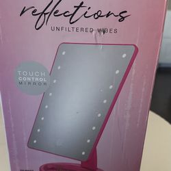Conair Reflections Hollywood Tabletop Mount LED Lighted Vanity Makeup Mirror with Touch Screen