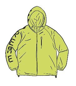 Supreme digital logo track jacket bright green size S